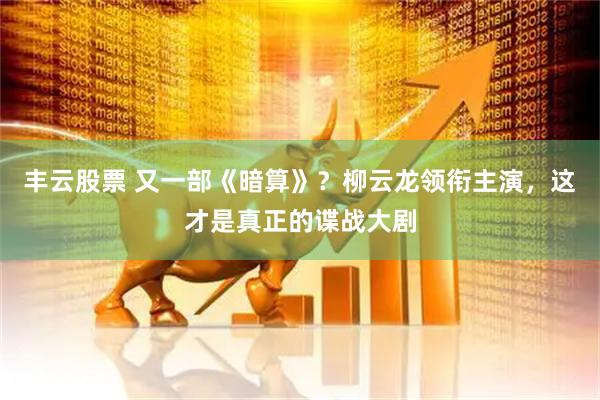 丰云股票 又一部《暗算》？柳云龙领衔主演，这才是真正的谍战大剧